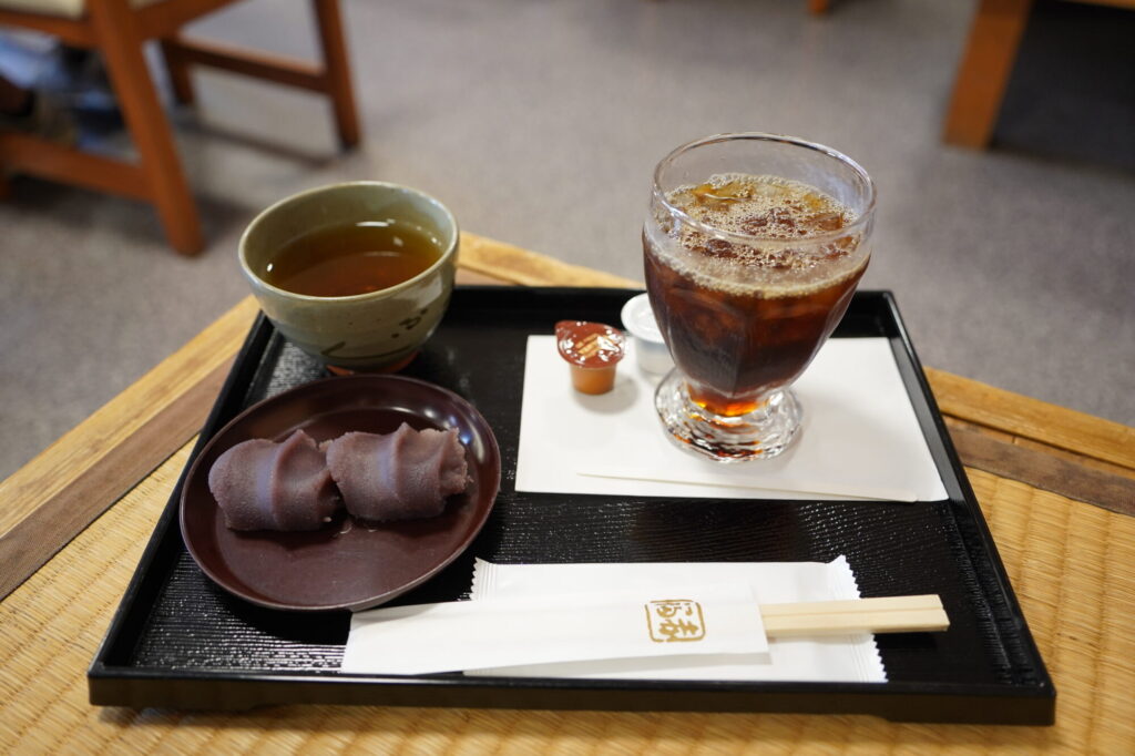 赤福のコーヒーセットがキマシタヨ